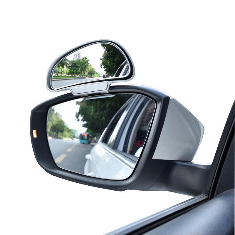 Car Rearview Blind Spot Mirror – 360° Adjustable Auxiliary Mirror