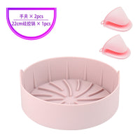 Round Pink 22cm with Hand Clip