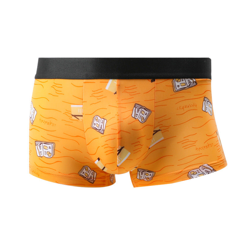 Men's Ice Silk Traceless Breathable Summer Underwear