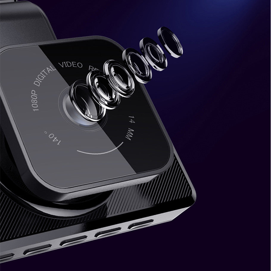 No Light Night Vision Dash Cam – Hidden Dual Lens Car Recorder