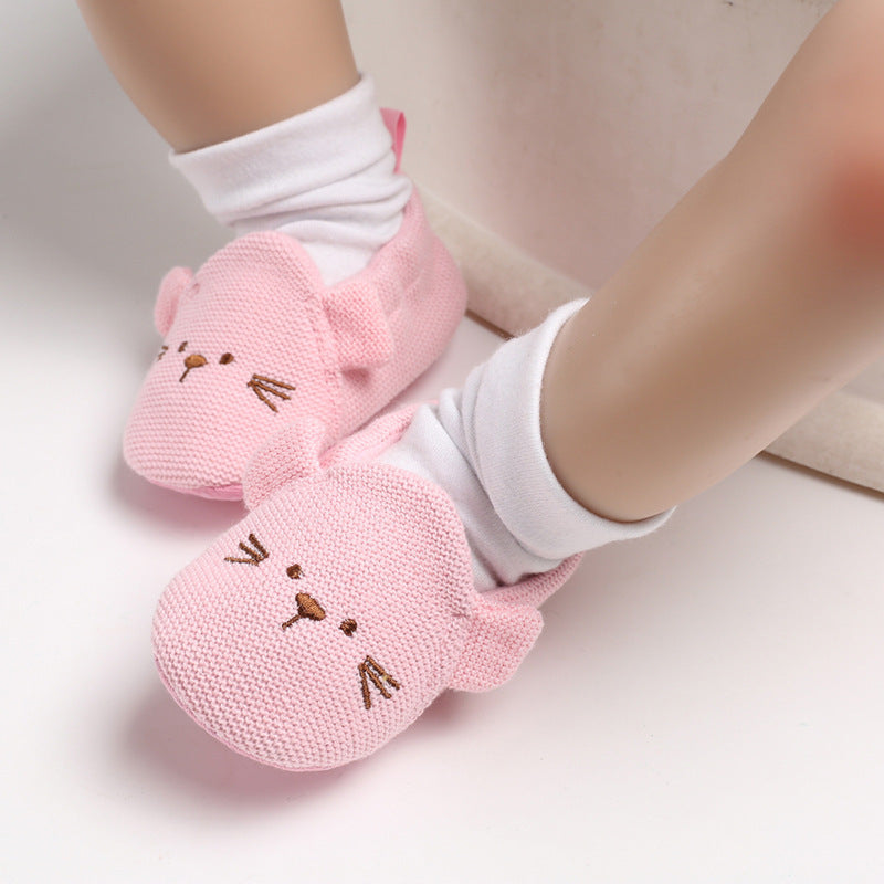 Cartoon Baby Toddler Shoes with Soft Sole