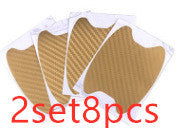 4pcs Carbon Fiber Car Door Handle Stickers – Scratch-Resistant