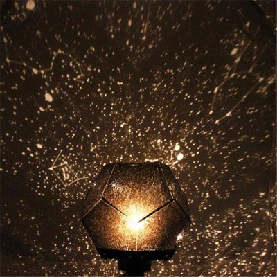 LED Starry Sky Projector Night Light 3D USB Rechargeable Home Planetarium Lamp for Kids Bedroom Decor