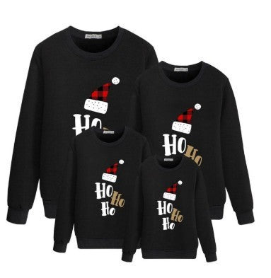 Parent-child wear long-sleeved sweater