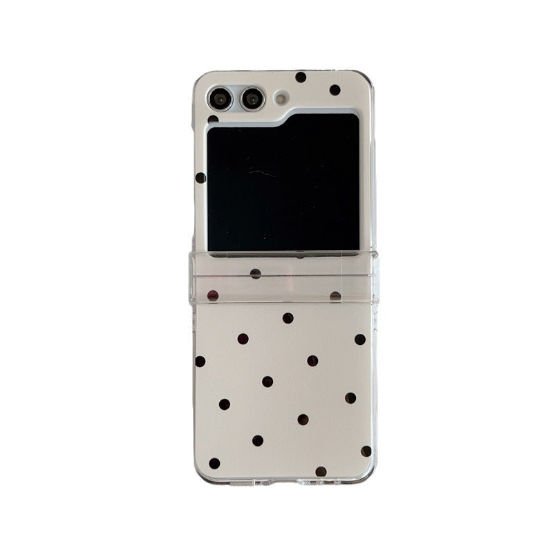 Folding Phone Case Cute Ins Polka Dot