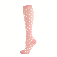 Coral Orange Dots