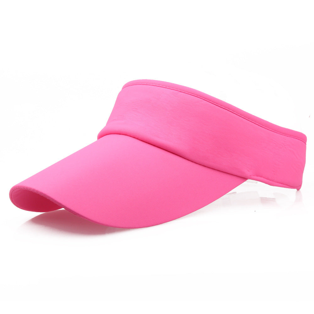 Unisex Summer Sun Visor Hat – Lightweight Adjustable Outdoor Sports & Beach Cap