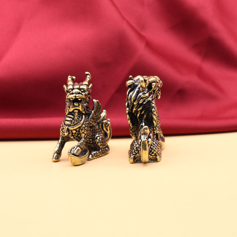 Brass Crafts A Pair Bringing Fortune Ornaments