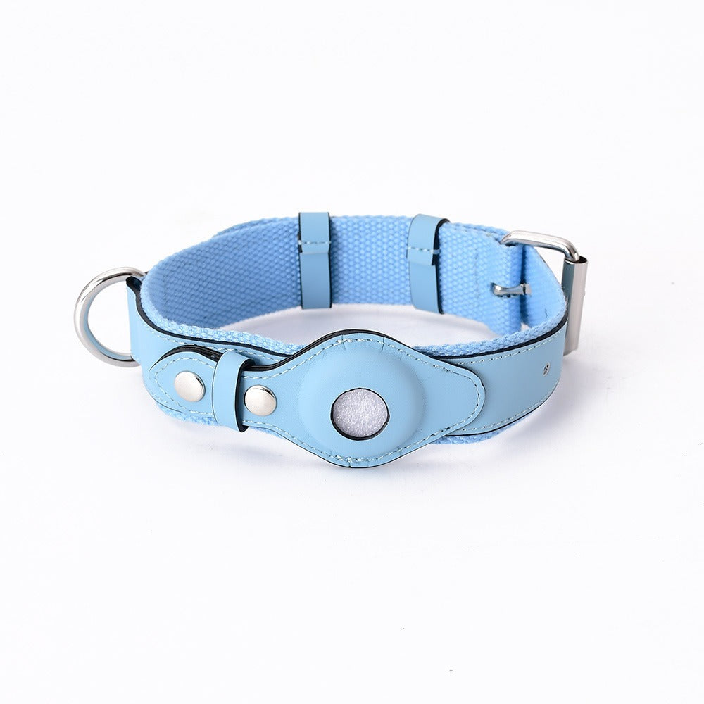 Apple Tracker Airtag Pet Collar Adjustable Dog Leash Collar Medium Large Dog Accessories Puppy Pet Supplies