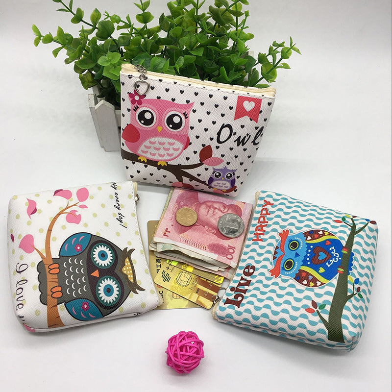 PU Wallet Coin Bag – Ladies, Children & Student Storage Pouch