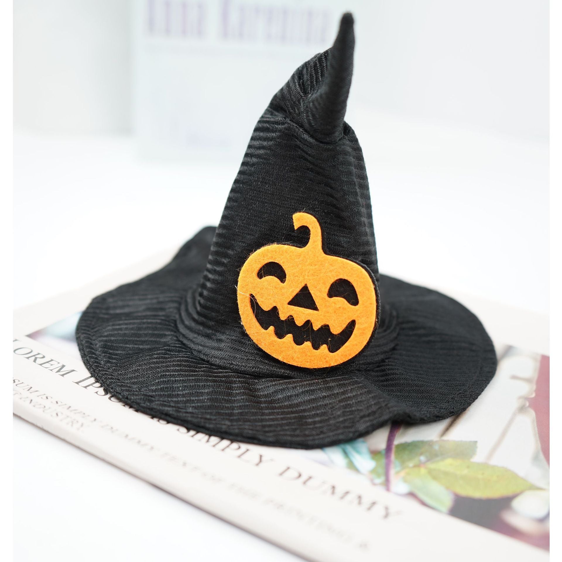 Halloween Pet Wizard Hat – Creative Magical Costume Accessory for Dogs and Cats