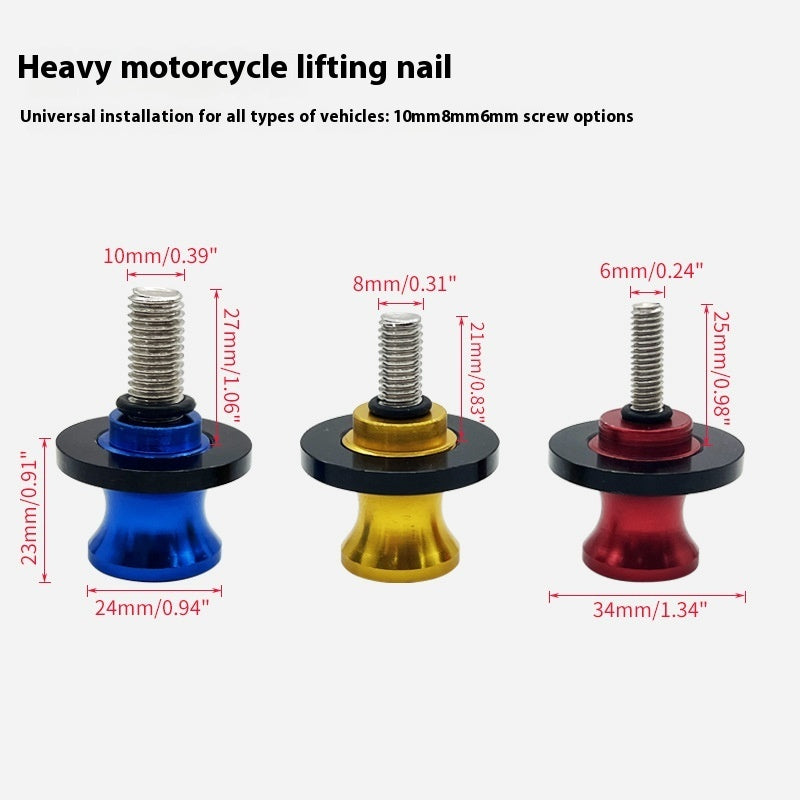 6810MM Frame Screw Aluminum Alloy Screw For Motorbike Parking Lift