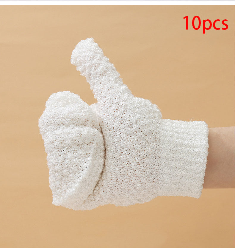 Bath Gloves for Exfoliation & Cleaning – Essential Bath Supplies