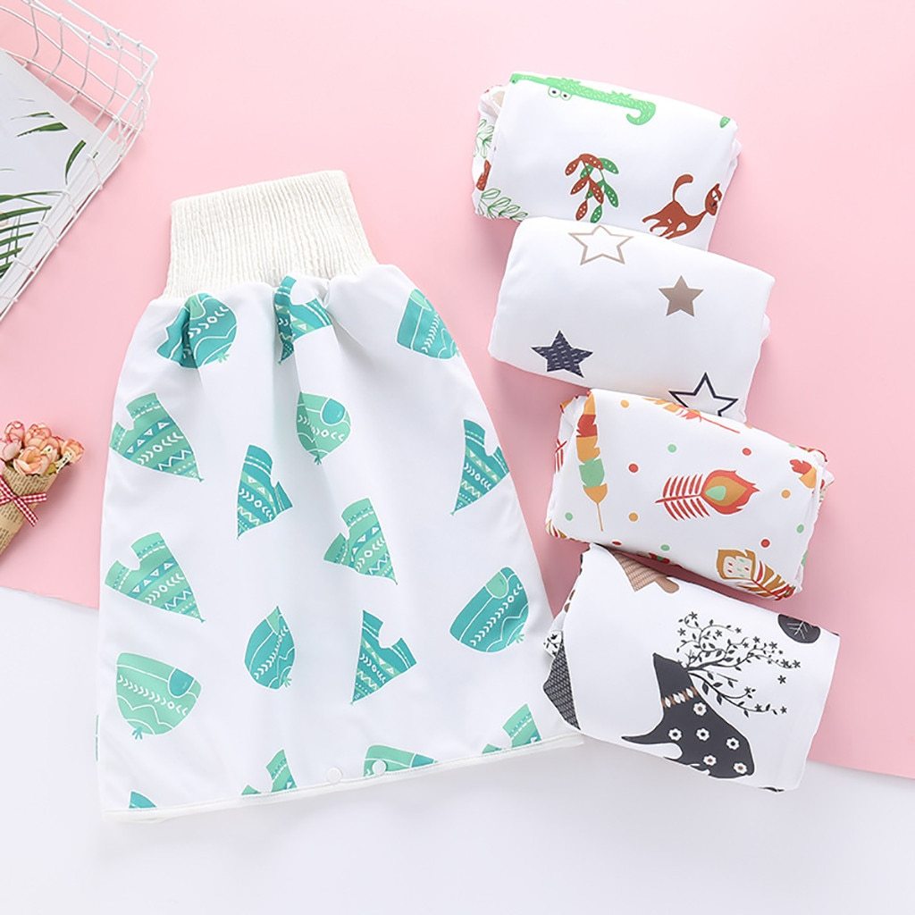 PureSoft Infant Cotton Training Diaper Shorts – Waterproof & Breathable for Boys