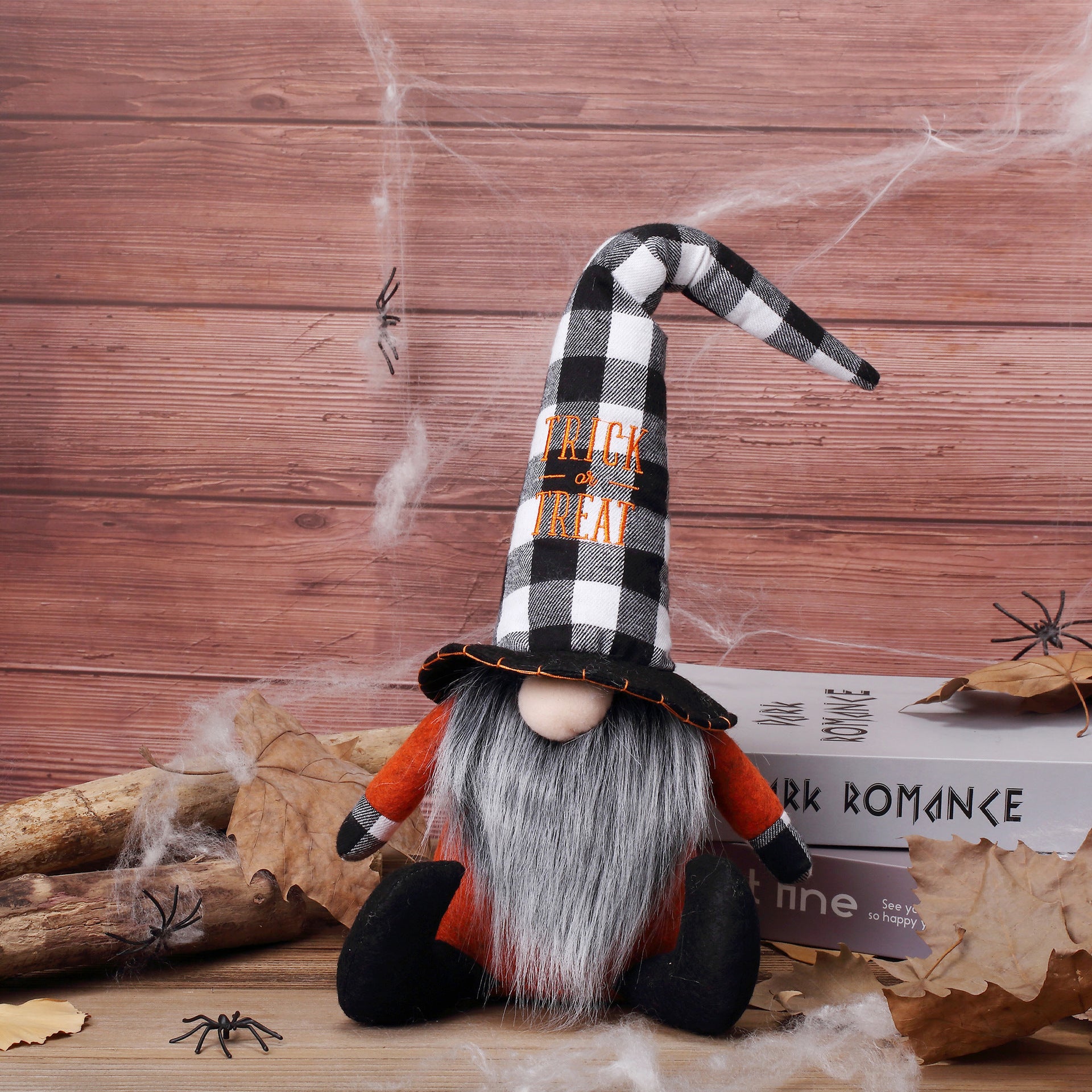 Halloween Faceless Doll Embroidered Doll Ornaments Decoration