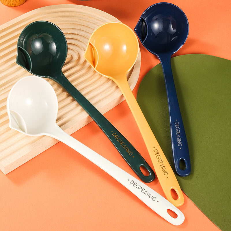 Oil Separator Spoon Oil Filter Artifact Household Drinking Soup To Drain Oil