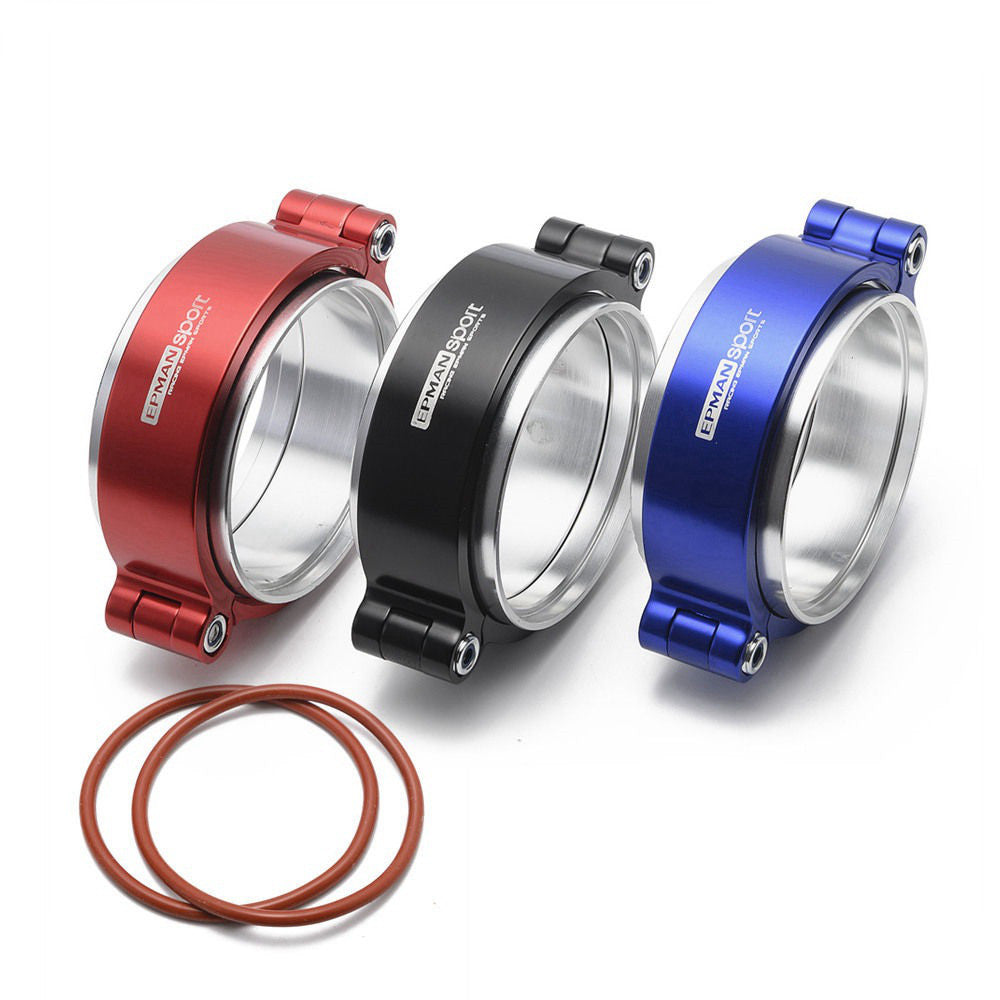 V-Type Clamp with Flange for Auto Parts, Diameter 2 / 2.5 / 3 / 3.5 / 4 Inches