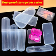Plastic Teether Box Toothbrush Spoon Storage Box