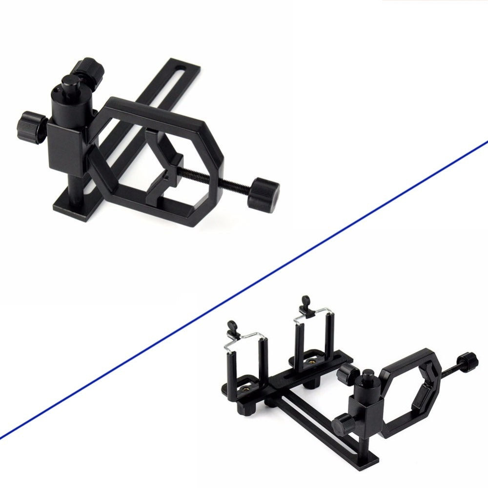 Telescope Photography Stand with Adjustable Mobile Phone Clip