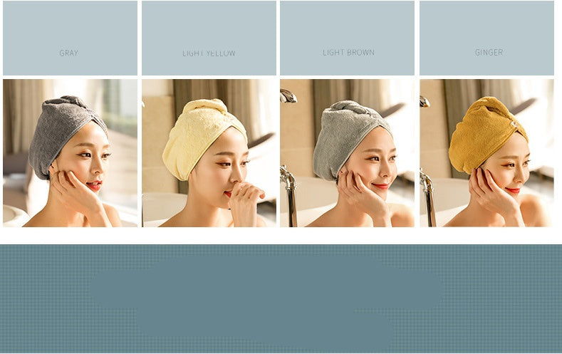Women’s Hair Dryer Cap – Absorbent Hair Drying Towel