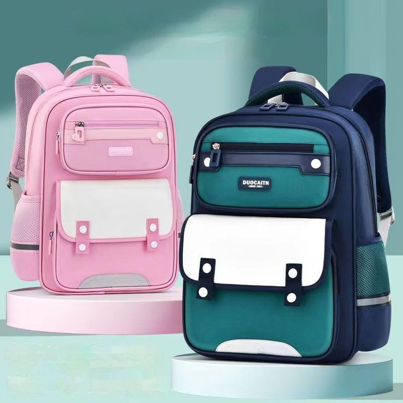 Unisex Kids Ultralight Nylon Shoulder Bag for School