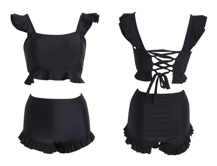 Women’s Sexy Split Bikini Set – Beach Swimwear