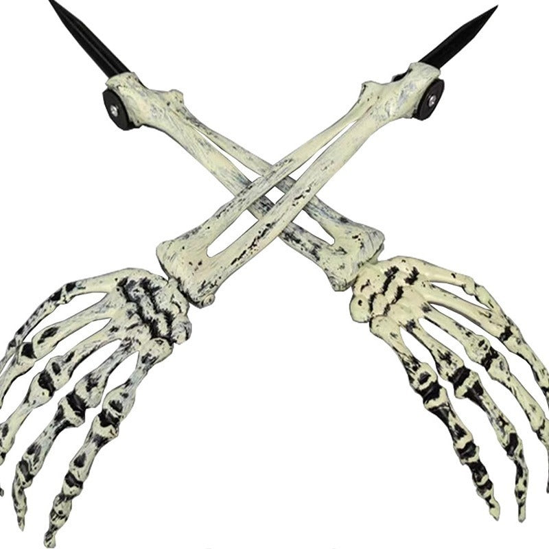 Halloween Decorations Simulation Hand Bone Skeleton Courtyard Floor Outlet