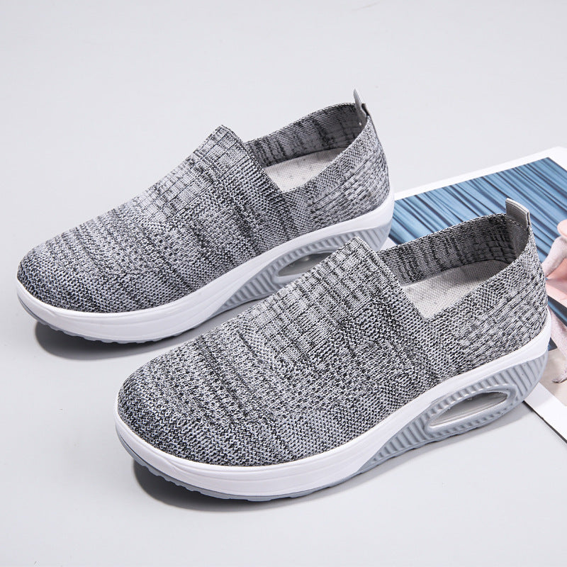 Women's Middle-aged And Elderly Mom Mesh Outdoor Running Shoes