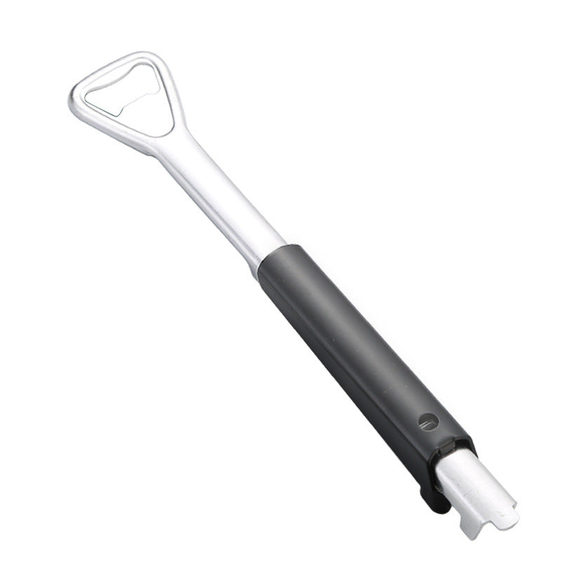 2-in-1 Adjustable Stainless Steel Can & Beer Bottle Opener – Multifunctional Kitchen Tool