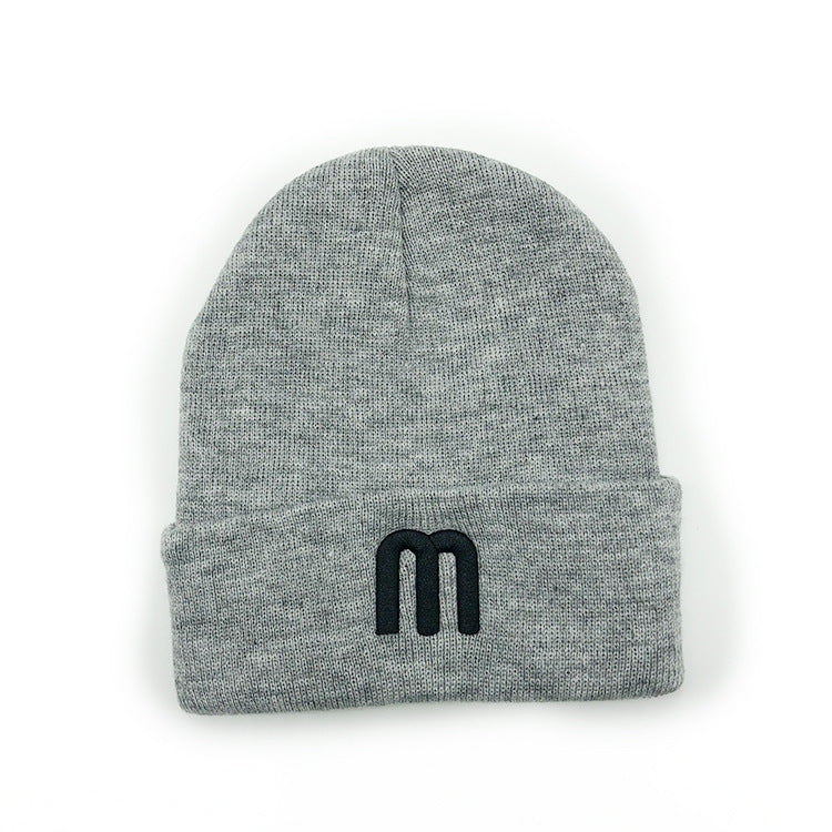 Pure Color Warm Earmuff Head Cap