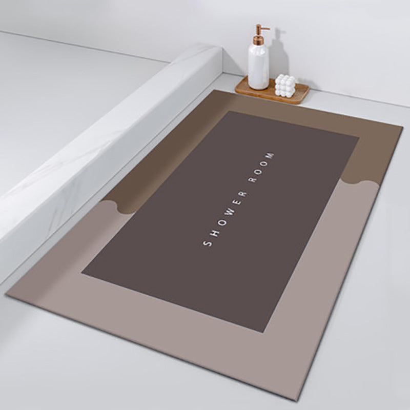 Absorbent Quick-Dry Rubber Bathroom Cushion – Non-Slip Floor Mat