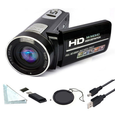1080P Digital Camera with 3.0″ Rotating Screen – Compact Vlogging Camera
