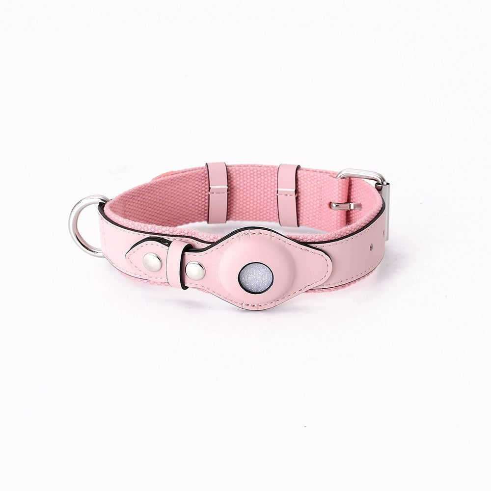 Apple Tracker Airtag Pet Collar Adjustable Dog Leash Collar Medium Large Dog Accessories Puppy Pet Supplies