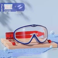 Transparent Blue And Red