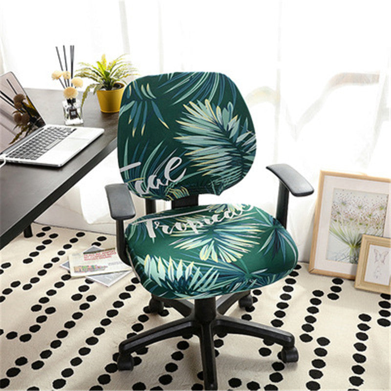 Modern Pastoral European-American Style Office Computer Chair Cover