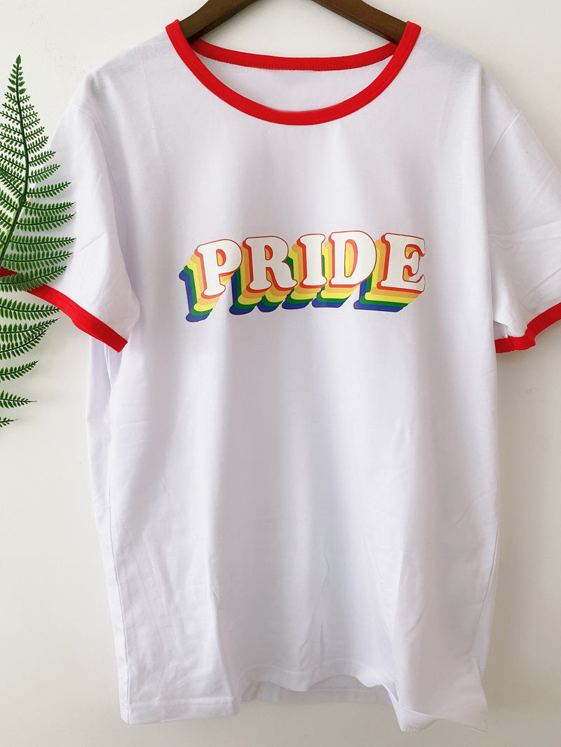 Women's Letter Print T-shirt
