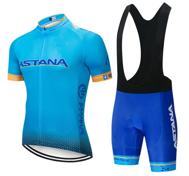 Summer short-sleeved cycling suit