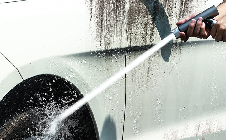 High-Pressure Car Wash Water Gun – Telescopic Nozzle Sprayer