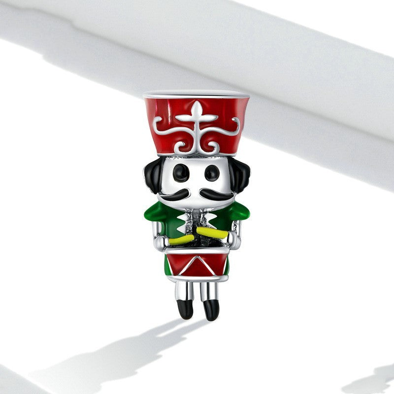 925 Sterling Silver Festive Clown Guard Dripping Oil Loose Beads – SCC1638