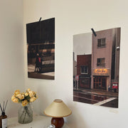 Coffee Shop Wall Art – Photography Style Decorative Combination Canvas Painting