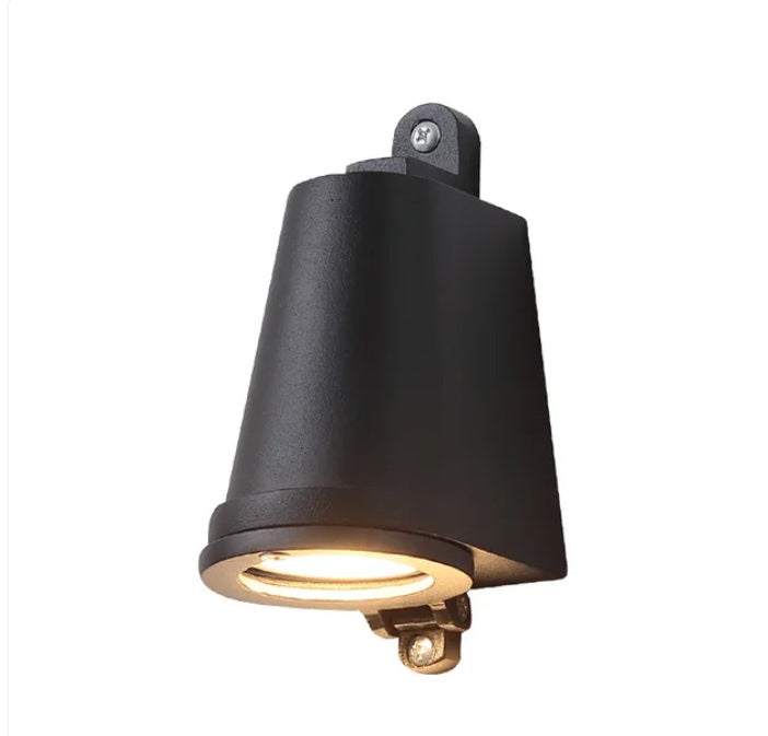 Industrial Style Loft Outdoor Door Head Cast Aluminum Horseshoe Wall Lamp