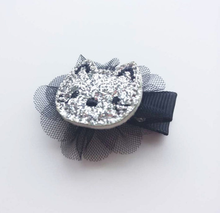 Korean Creative Animal Cartoon Baby Hairpins – Kitty Cat Clips for Girls