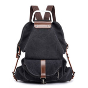Women's Canvas Backpack Lightweight Casual Travel Bag