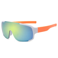 White orange frame