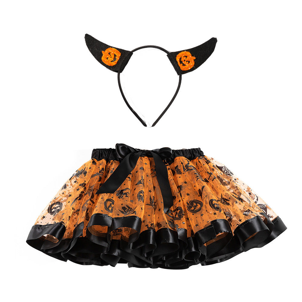 Children’s Halloween Skirt Costume Outfit