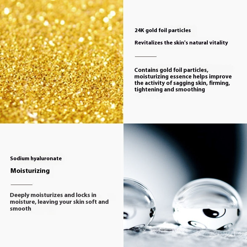 24K Gold Infused Hydrating Skin Essence For Rejuvenation