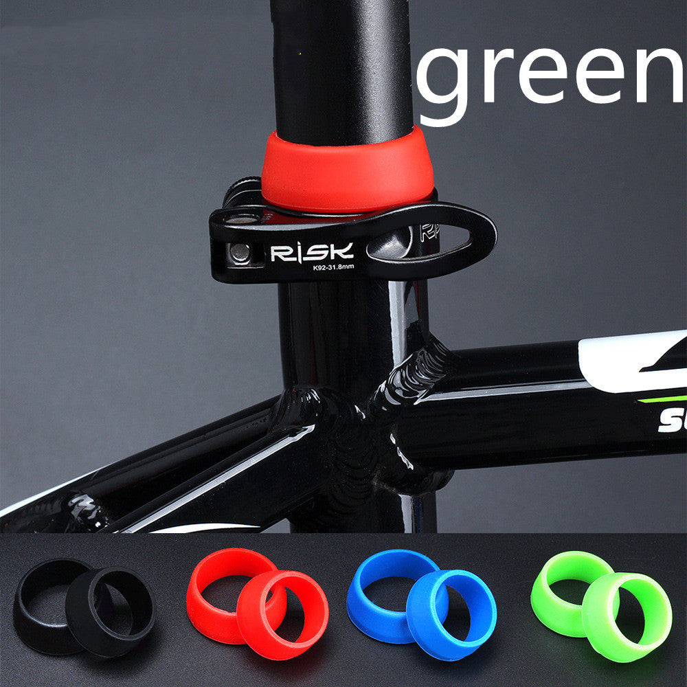 Mountain Road Bike Seat Pole Dust Cover Waterproof Ring