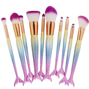Fishtail Makeup Brush – Unique Cosmetic Foundation & Blending Brush
