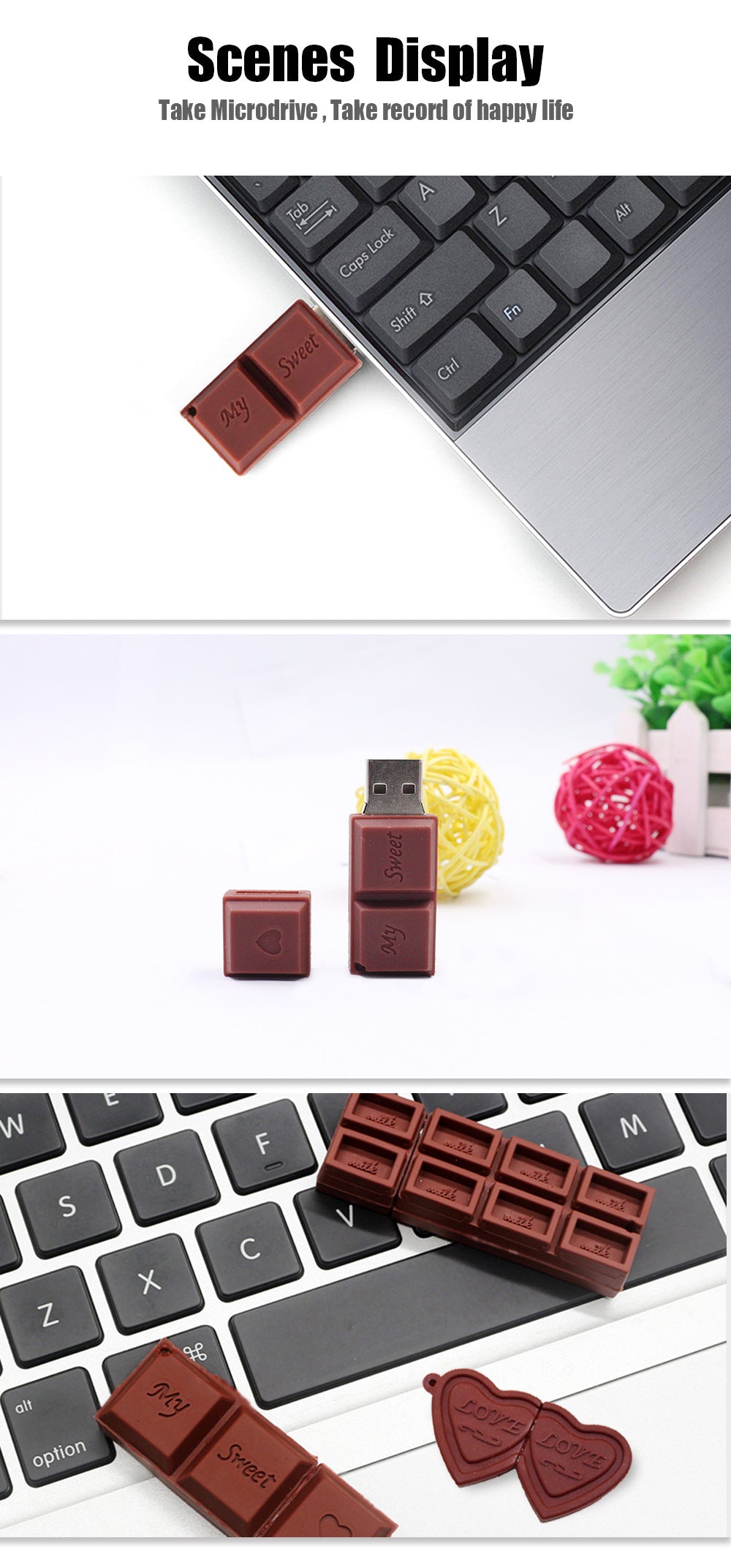 USB Drive Chocolate Creative USB Drive Student USB Drive 4g8g16g32g64g128g