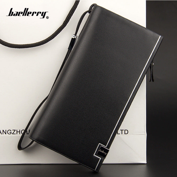 Baellerry Men's Multifunctional Long Wallet & Handbag